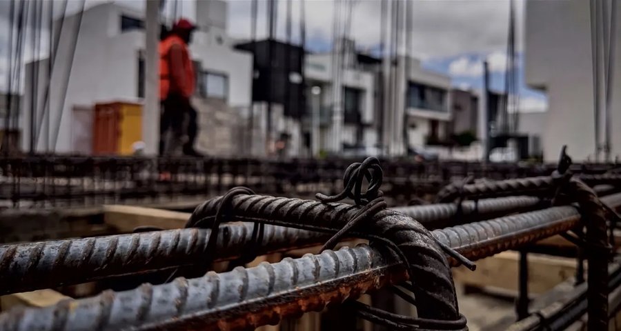 slab steel binding
