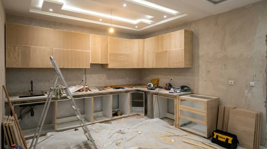 kitchen cabinet installation