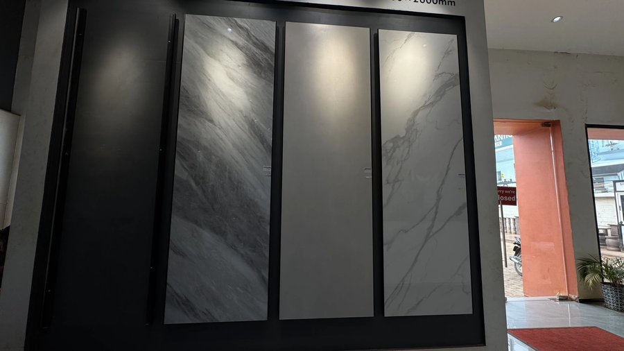 large format marble tiles