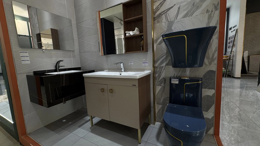 modern bathroom vanity