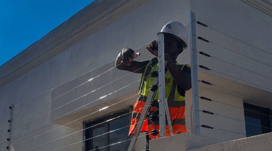 perimeter security wiring