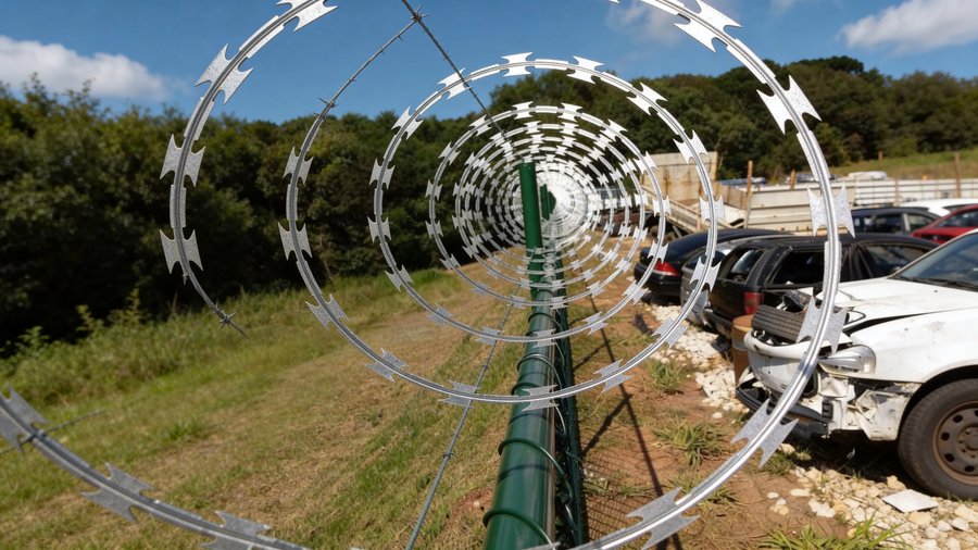 security perimeter fencing