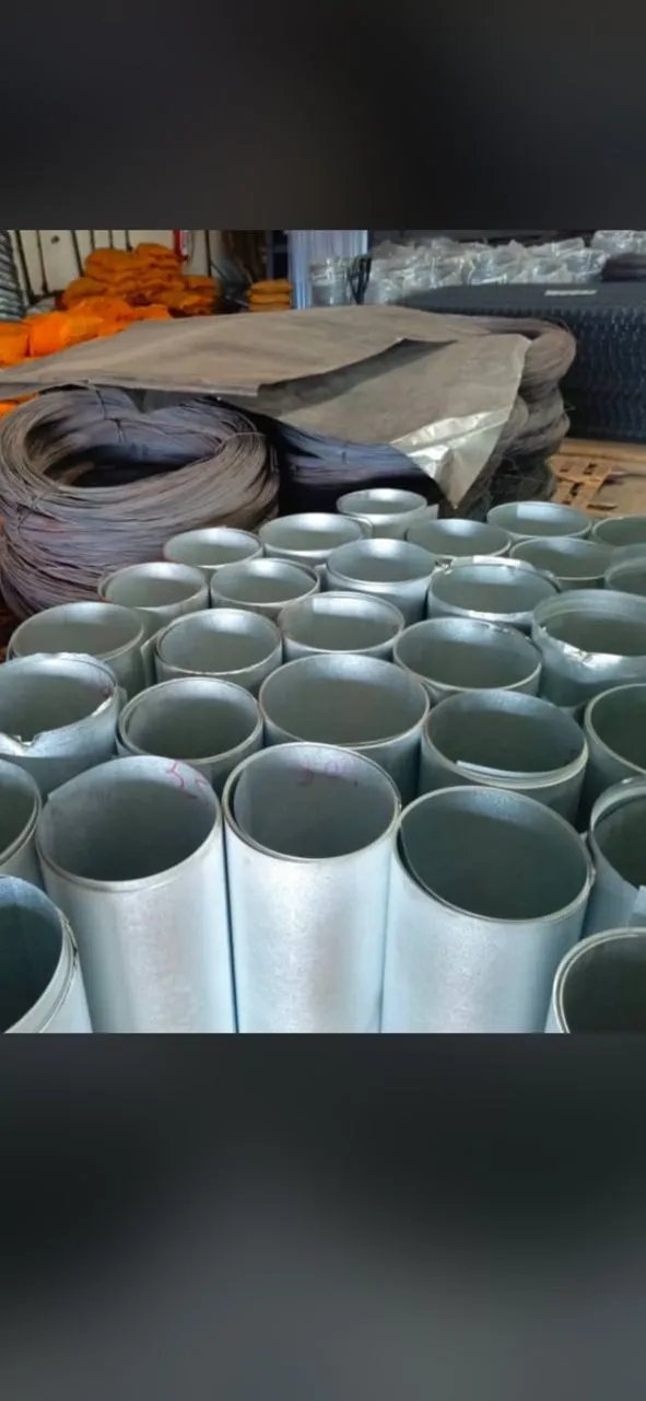 galvanized cylindrical hardware supply