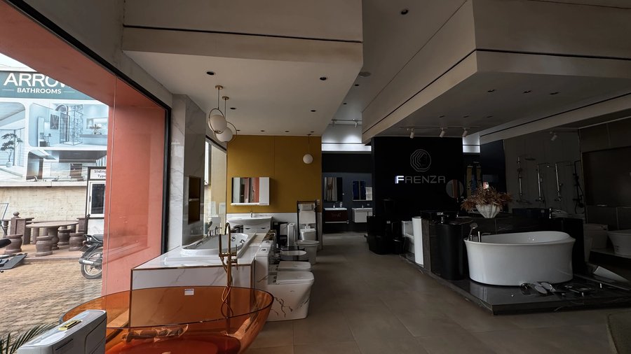 sanitary ware showroom stock
