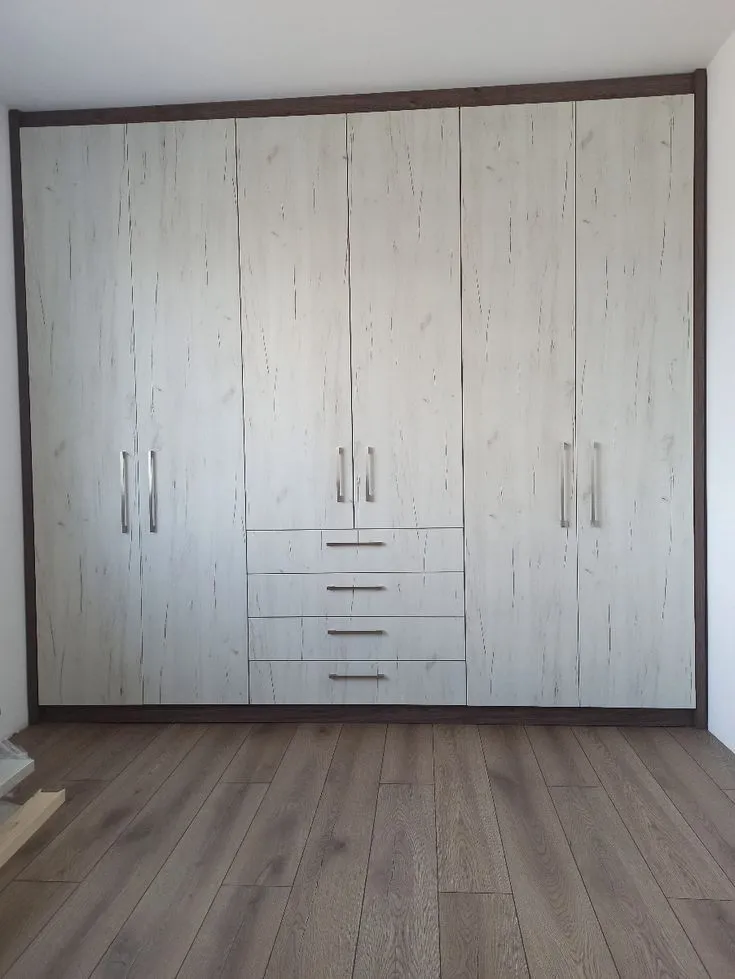 marble finish closet