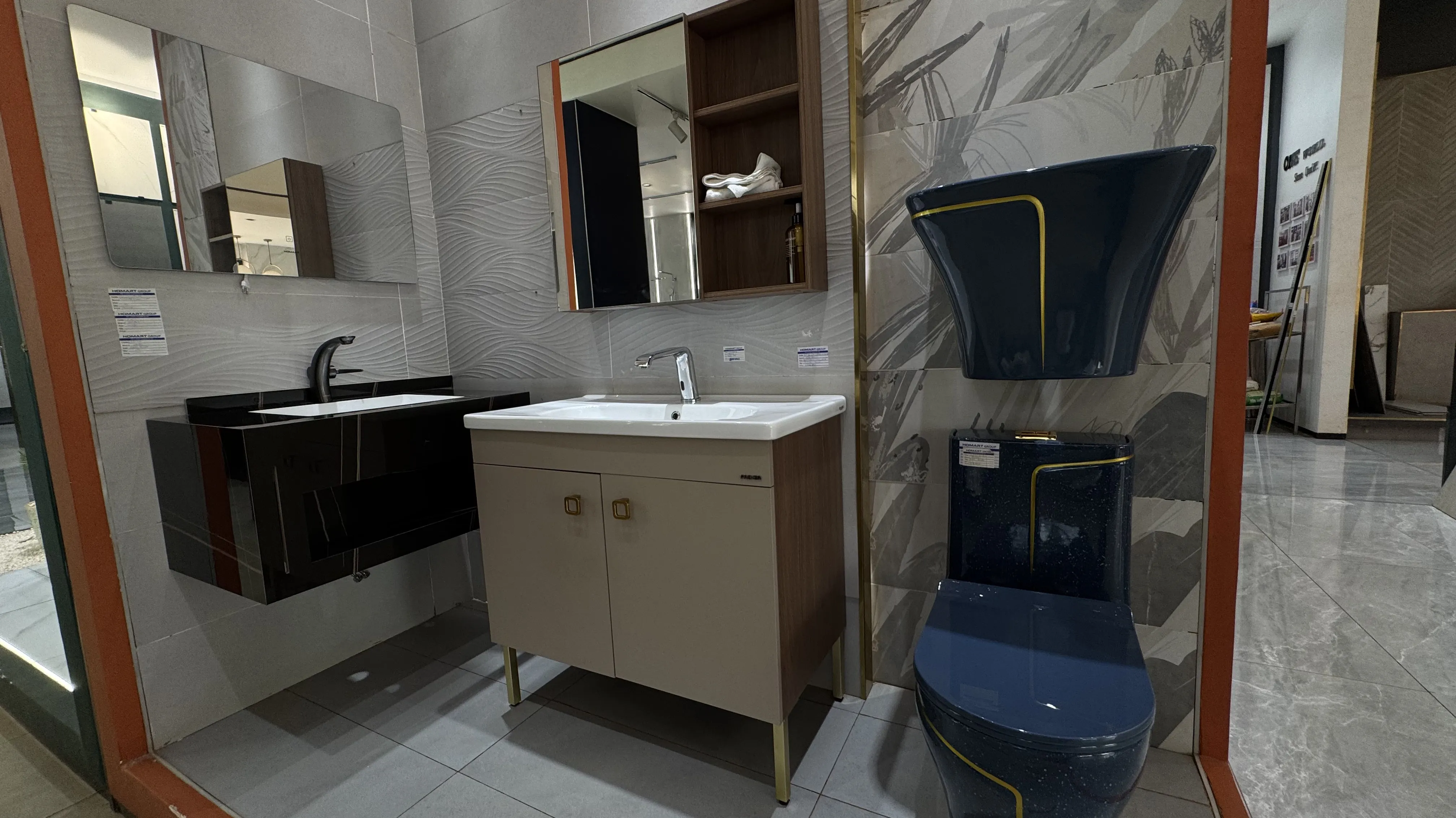 modern bathroom vanity