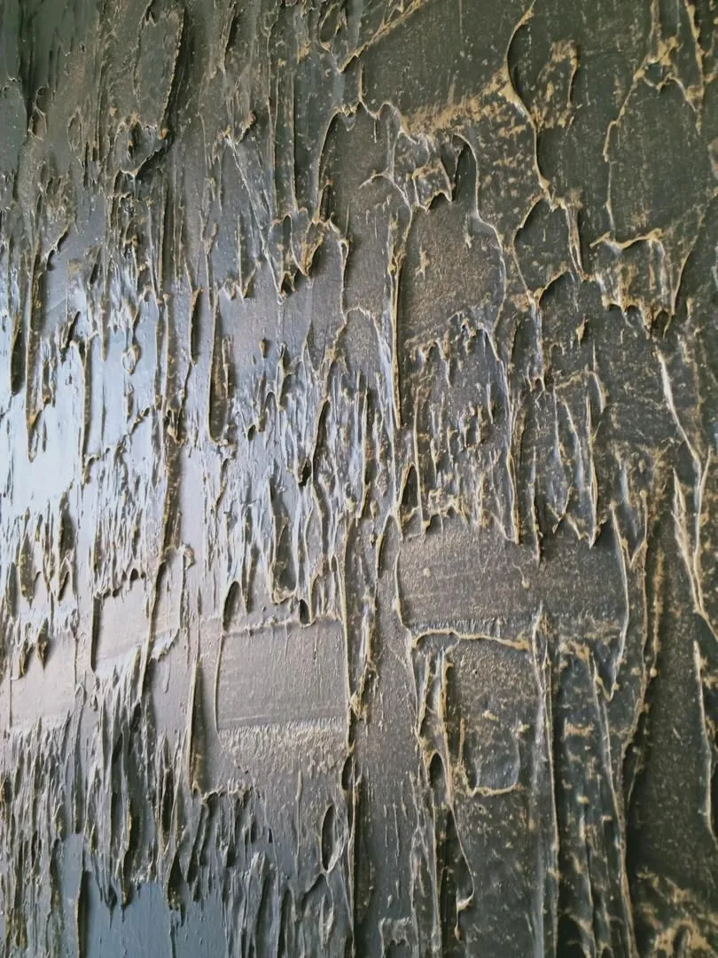 textured accent painting
